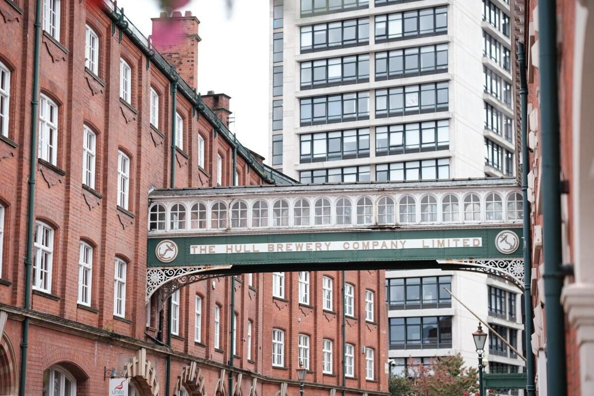 Hull City Centre Converted Brewery Apartment 4 Kingston upon Hull Dış mekan fotoğraf